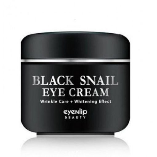 крем для кожи вокруг глаз многофункциональный eyenlip black snail eye cream