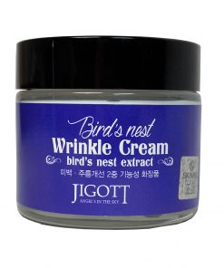 антивозрастной крем с экстрактом ласточкиного гнезда jigott bird’s nest wrinkle cream