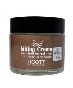 подтягивающий крем с муцином улитки jigott snail lifting cream