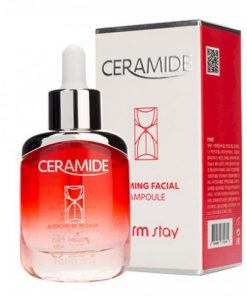 укрепляющая ампульная сыворотка для лица с керамидами farmstay ceramide firming facial ampoule