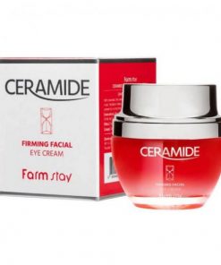 укрепляющий крем для области вокруг глаз с керамидами farmstay ceramide firming facial eye cream