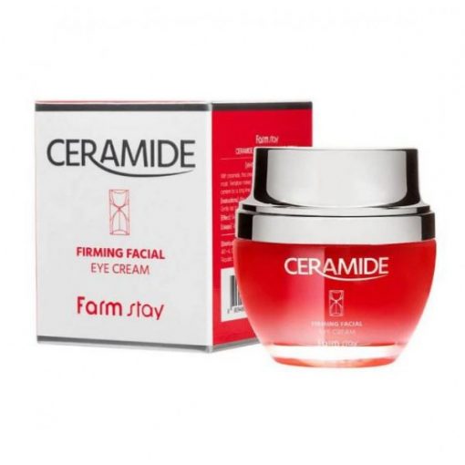 укрепляющий крем для лица с керамидами farmstay ceramide firming facial cream
