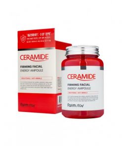 многофункциональная ампульная сыворотка с керамидами farmstay ceramide firming facial energy ampoule