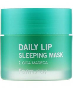 ночная питательная маска для губ с центеллой азиатской farmstay daily lip sleeping mask cica madeca