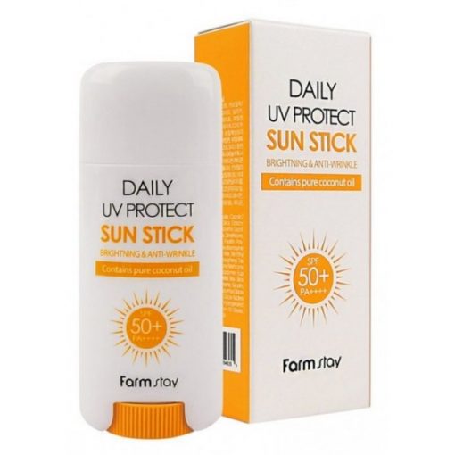 солнцезащитный стик farmstay daily uv protect sun stick spf50 pa++++