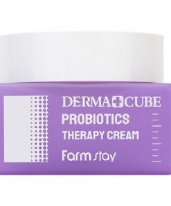 крем с пробиотиками для комплексного восстановления кожи farmstay derma cube probiotics therapy cream