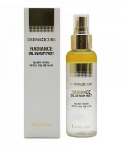 масляная сыворотка-спрей для сияния кожи farmstay derma cube radiance oil serum mist