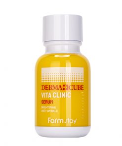 увлажняющая сыворотка с витаминами farmstay derma cube vita clinic serum