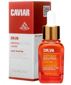 ампульная сыворотка с экстрактом икры farmstay dr-v8 ampoule solution caviar