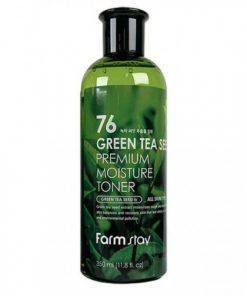 тонер увлажняющий с семенами зеленого чая farmstay green tea seed premium moisture toner