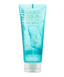 многофункциональный успокаивающий гель с гиалуроновой кислотой farmstay hyaluronic acid multi aqua soothing gel