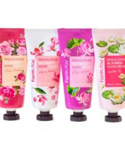 крем для рук farmstay pink flower blooming hand cream