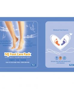 маска для ног с гиалуроновой кислотой mijin foot care pack