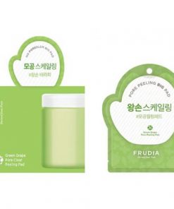 отшелушивающие диски с зеленым виноградом frudia green grape pore peeling pad