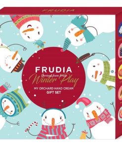 подарочный набор кремов для рук зимняя коллекция frudia winter play my orchard hand cream gift set