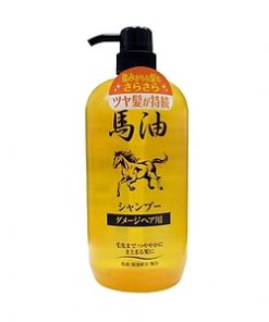 шампунь для поврежденных волос junlove horse oil shampoo