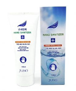 увлажняющий гель для рук с антибактериальным эффектом juno hand gel blue