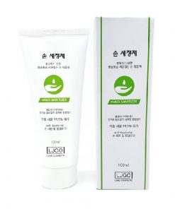 смягчающий гель для рук с антибактериальным эффектом juno hand gel green