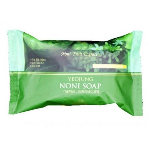 отшелушивающее мыло с экстрактом фрукта нони juno yeojung noni peeling soap