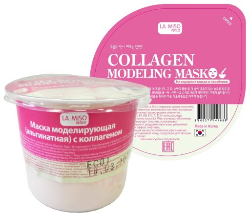 маска моделирующая с коллагеном la miso collagen modeling mask