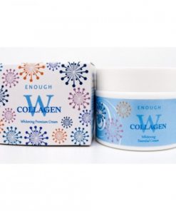 крем для лица осветляющий enough w collagen whitening premium cream