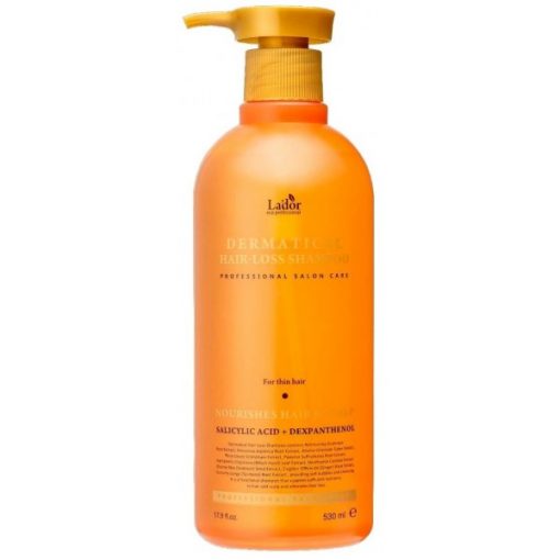 шампунь для тонких волос la'dor dermatical hair-loss shampoo (for thin hair)