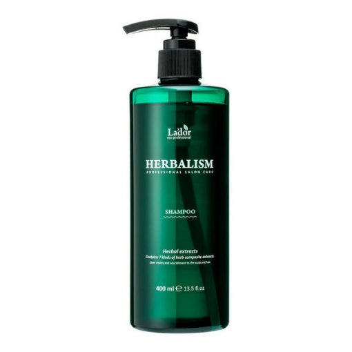 успокаивающий шампунь с травяными экстрактами против выпадения волос la'dor herbalism shampoo