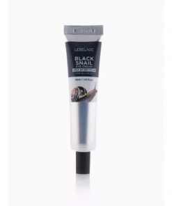 крем для глаз с муцином чёрной улитки lebelage eye cream black snail