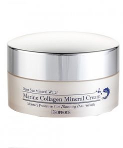 крем для лица морской коллаген deoproce marine collagen mineral cream