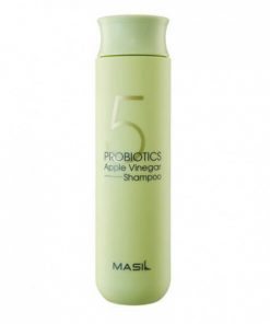 бессульфатный шампунь с яблочным уксусом masil 5 probiotics apple vinegar shampoo