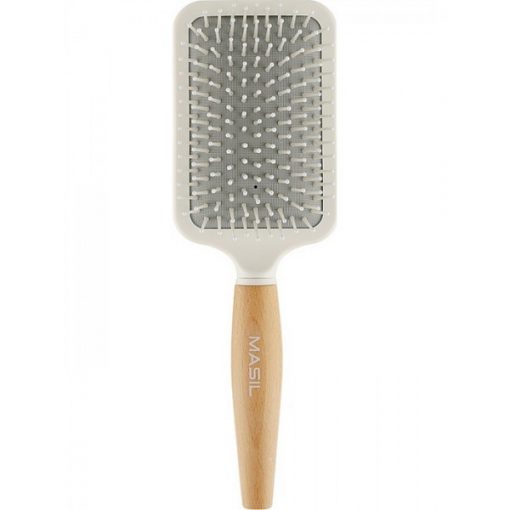 расческа для волос masil wooden paddle brush