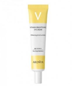 тонизирующий витаминный крем для кожи вокруг глаз с пептидами medi flower aronyx vitamin brightening eye cream