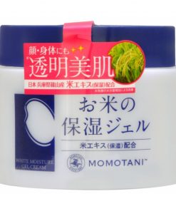 увлажняющий крем с экстрактом риса для лица и тела momotani rice moisture cream