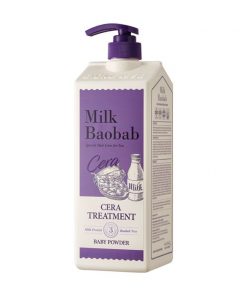 бальзам для волос с керамидами с ароматом детской присыпки milkbaobab cera treatment baby powder