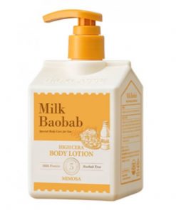 лосьон для тела milkbaobab high cera body lotion mimosa