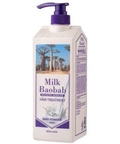 бальзам для волос с ароматом детской пудры milkbaobab treatment baby powder