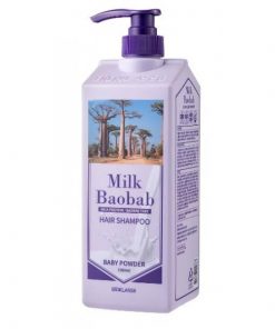 шампунь для волос с ароматом детской пудры milkbaobab shampoo baby powder