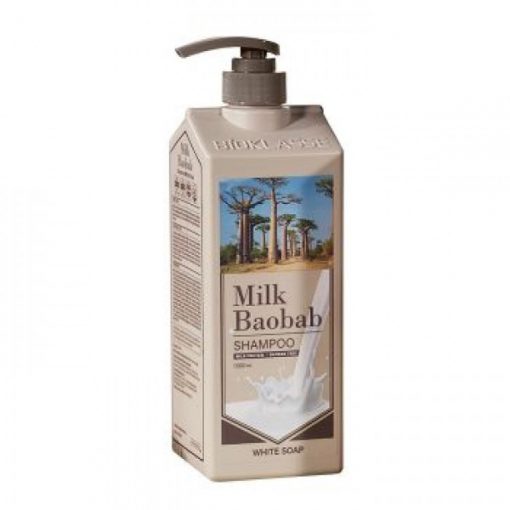 шампунь для волос с ароматом белого мыла milkbaobab shampoo white soap