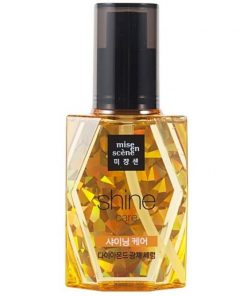 сыворотка с алмазной пудрой для сияния волос mise en scene shine care diamond oil serum