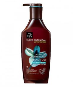 увлажняющий и освежающий шампунь mise en scene super botanic moistuer and refressing shampoo coconut oil and orchid flower