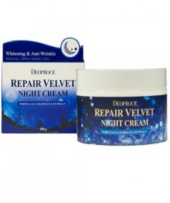 крем для лица ночной восстанавливающий deoproce moisture repair velvet night cream