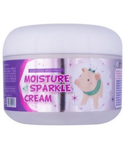 крем увлажняющий с эффектом сияния elizavecca moisture sparkle cream