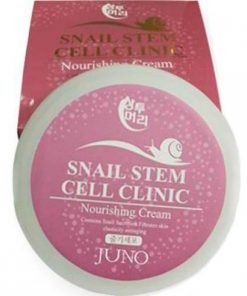 питательный крем с улиткой juno sangtumeori stem cell clinic nourishing cream snail