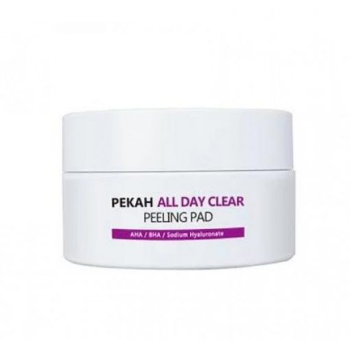 очищающие и отшелушивающие диски pekah all day clear peeling pad