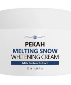 осветляющий крем для лица pekah melting snow whitening cream