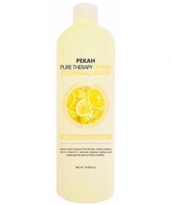 очищающая вода с экстрактом лимона pekah pure therapy cleansing water lemon
