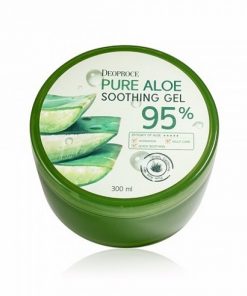 гель алое 95% deoproce pure aloe soothing gel 95%