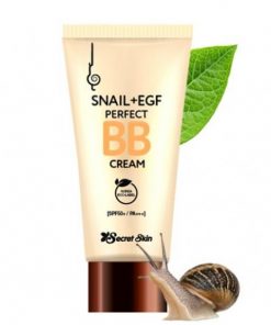 крем-бб с экстрактом улитки secret skin snail + egf perfect bb cream