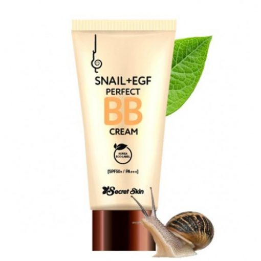 крем-бб с экстрактом улитки secret skin snail + egf perfect bb cream