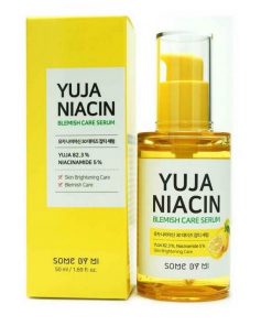 выравнивающая сыворотка с экстрактом юдзу some by mi yuja niacin 30 days blemish care serum